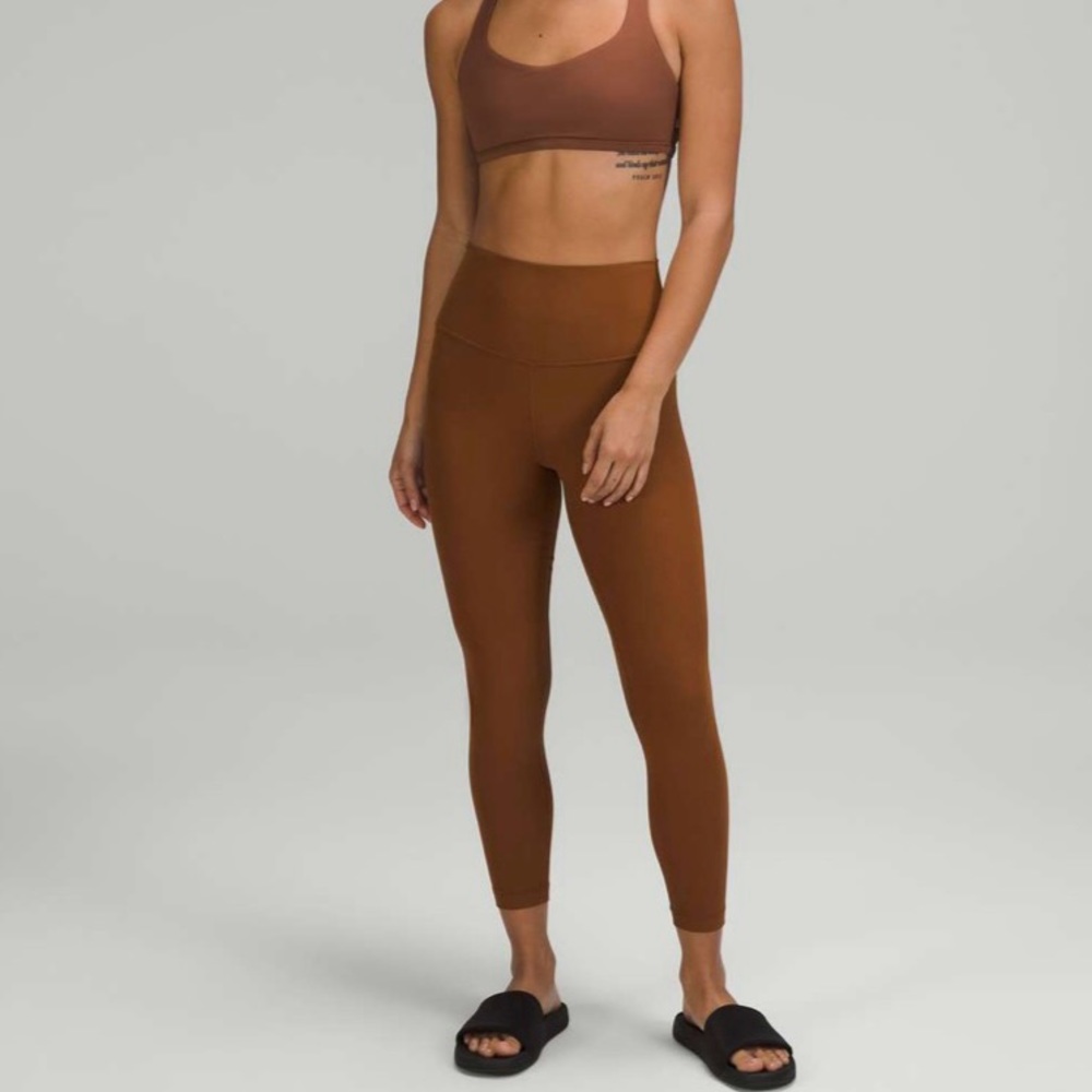 Lululemon ribbed align high rise leggings